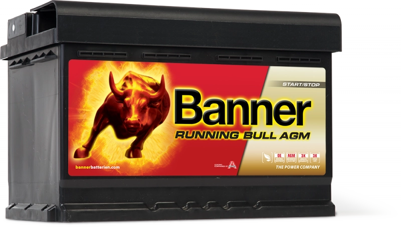 AGM-BANNER 12v 70 Amp Akü 