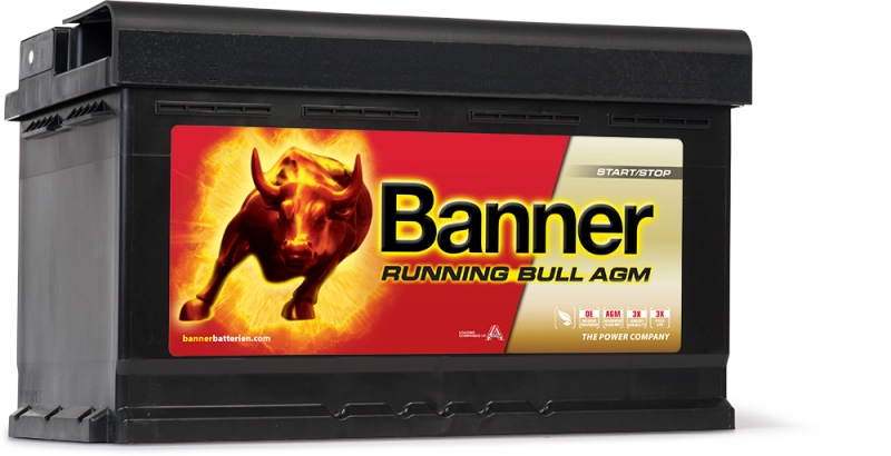 AGM-BANNER 12v 80 Amp Akü