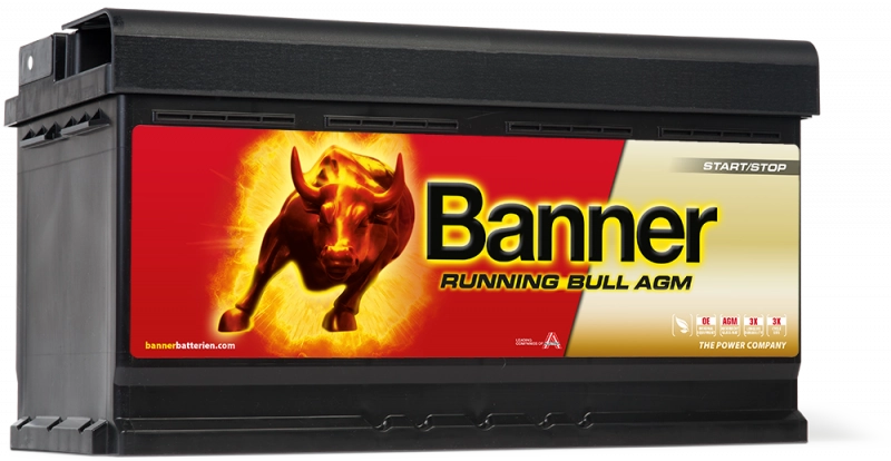 AGM-BANNER 12v 92 Amp Akü